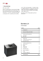 Предварительный просмотр 10 страницы AER Domino 2A User Manual