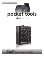 Предварительный просмотр 1 страницы AER pocket tools dual mix User Manual