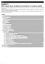 Preview for 2 page of aerauliqa AIRQURE P1 Installation, Use And Maintenance Manual