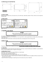 Preview for 14 page of aerauliqa AIRQURE P1 Installation, Use And Maintenance Manual