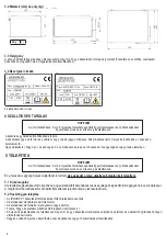 Предварительный просмотр 4 страницы aerauliqa AIRQURE-P1 Installation, Use & Maintenance Manual