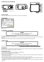 Предварительный просмотр 12 страницы aerauliqa QCmev Instructions For Installation, Use And Maintenance Manual