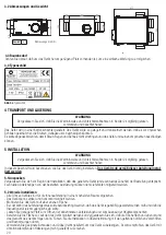 Предварительный просмотр 20 страницы aerauliqa QCmev Instructions For Installation, Use And Maintenance Manual