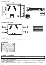 Preview for 4 page of aerauliqa QR120P-I Installation, Use & Maintenance Manual