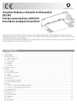 Предварительный просмотр 1 страницы aerauliqa QR230E Installation Manual