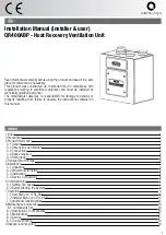 aerauliqa QR400ABP Installation Manual предпросмотр