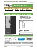 Aerco 1000 User Manual preview