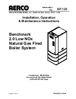 Aerco GF-123 Installation, Operation & Maintenance Instructions Manual preview