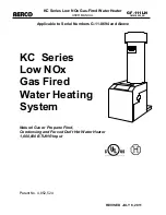 Aerco KC Series User Manual preview