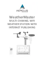 Preview for 1 page of Aercus WeatherMaster Installation Manual