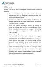 Preview for 7 page of Aercus WeatherMaster Installation Manual