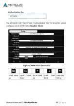 Preview for 60 page of Aercus WeatherMaster Installation Manual