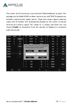 Preview for 70 page of Aercus WeatherMaster Installation Manual