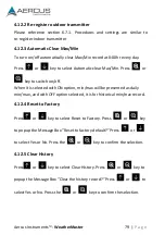 Preview for 79 page of Aercus WeatherMaster Installation Manual