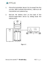 Preview for 9 page of Aercus WeatherSpy User Manual