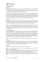 Preview for 4 page of Aercus WS2085 Operation Manual