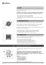 Preview for 14 page of Aereco DXA 230 PREMIUM Installation And Maintenance  Instruction