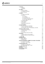 Preview for 2 page of Aereco DXA 230 REFERENCE Installation And Maintenance  Instruction