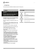 Preview for 3 page of Aereco DXR 230 EXCELLENCE Installation And Maintenance  Instruction