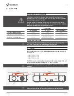 Preview for 7 page of Aereco DXR 230 EXCELLENCE Installation And Maintenance  Instruction