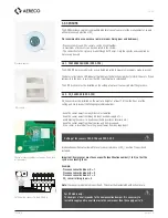 Preview for 14 page of Aereco DXR 230 EXCELLENCE Installation And Maintenance  Instruction