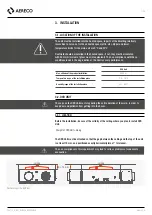 Preview for 7 page of Aereco DXR 230 REFERENCE Installation And Maintenance  Instruction