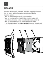 Предварительный просмотр 4 страницы Aereco S-RH Installation And Operating Instructions Manual