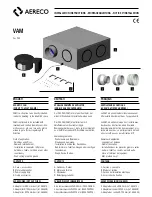 Preview for 1 page of Aereco VAM Installation Instructions Manual