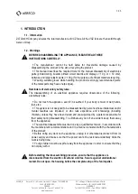 Preview for 3 page of Aereco VCZ 2 Disassembly Instructions Manual