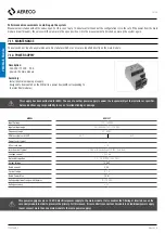 Предварительный просмотр 18 страницы Aereco VMX Contact In Installation And User Manual