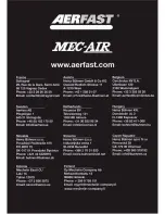 Preview for 96 page of Aerfast MA1220 Operator'S Manual