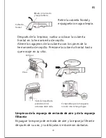 Предварительный просмотр 45 страницы Aeria SPOTCLEAN1500 Operating Instructions Manual