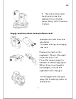 Предварительный просмотр 73 страницы Aeria SPOTCLEAN1500 Operating Instructions Manual