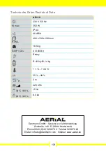 Preview for 128 page of Aerial 14349 Operating Instructions Manual