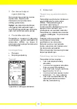 Preview for 44 page of Aerial 5310-0005 Series Operating Instructions Manual