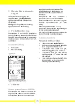 Preview for 76 page of Aerial 5310-0005 Series Operating Instructions Manual