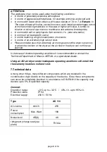 Предварительный просмотр 9 страницы Aerial AD 110 Instruction Manual