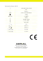 Preview for 12 page of Aerial AD 20 Series Instruction Manual