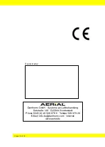 Предварительный просмотр 20 страницы Aerial AERCUBE VP2 Series Instruction Manual