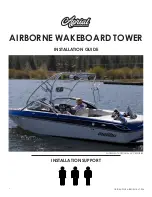 Предварительный просмотр 1 страницы Aerial Airborne Wakeboard Tower Installation Manual