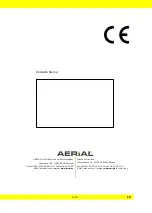 Preview for 32 page of Aerial AMH 100 Operating Instructions Manual