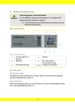 Preview for 17 page of Aerial WT 230 Instructions For Use Manual