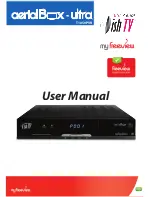 AerialBox T1050PVR User Manual preview