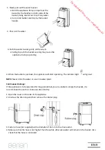 Предварительный просмотр 11 страницы Aerian ADH20EC Manual