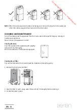 Preview for 12 page of Aerian ADH20EC Manual