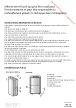 Предварительный просмотр 17 страницы Aerian ADH20EC Manual