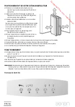 Предварительный просмотр 18 страницы Aerian ADH20EC Manual