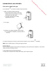 Предварительный просмотр 35 страницы Aerian ADH20EC Manual