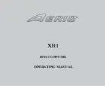 Aeris XR1 Operating Manual предпросмотр