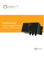 aerl EarthGuard EG-300 Installation & Operation Manual preview